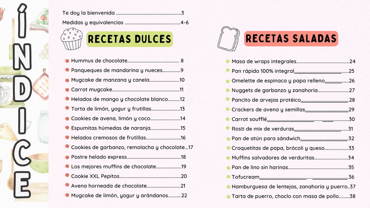 Recetario 2 – Recetas prácticas para todos los días (Vol. 2)